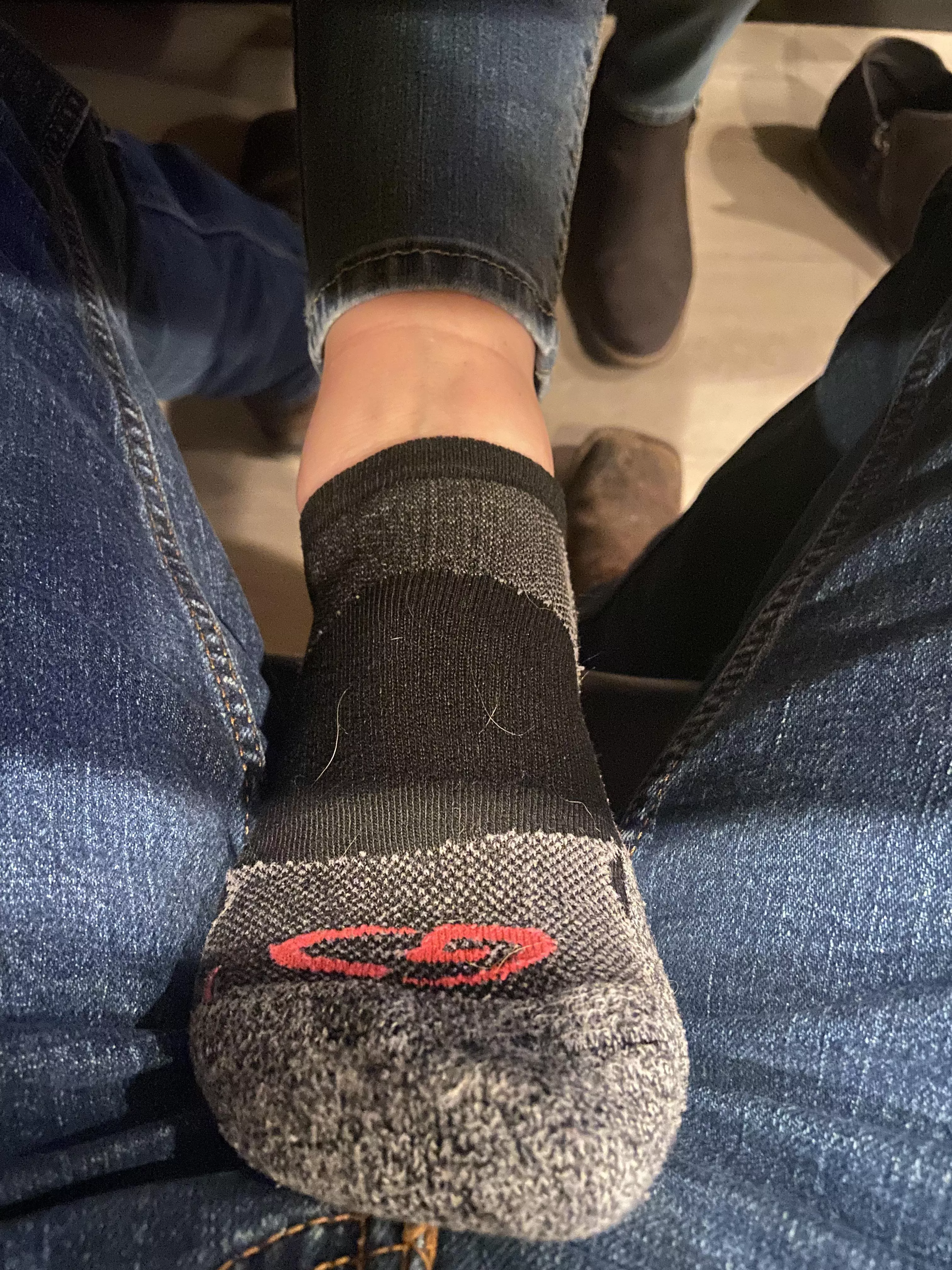 Would you like me to rub you under the table like this?