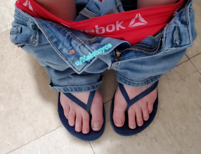would you like to be the strap between my toes ? would you like to be the strap between my toes ?