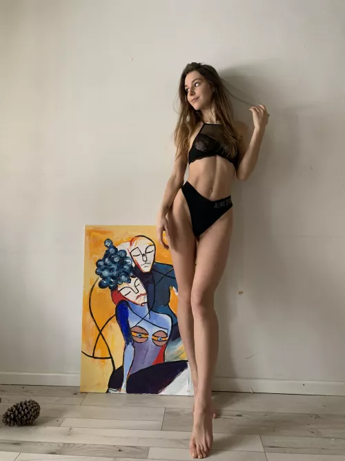 Would you like to cum on my tummy?