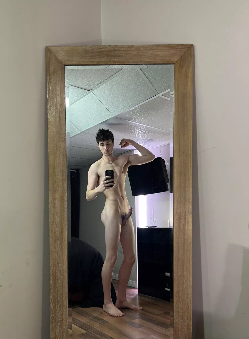 Would you like to feel my curved cock? Would you like to feel my curved cock?