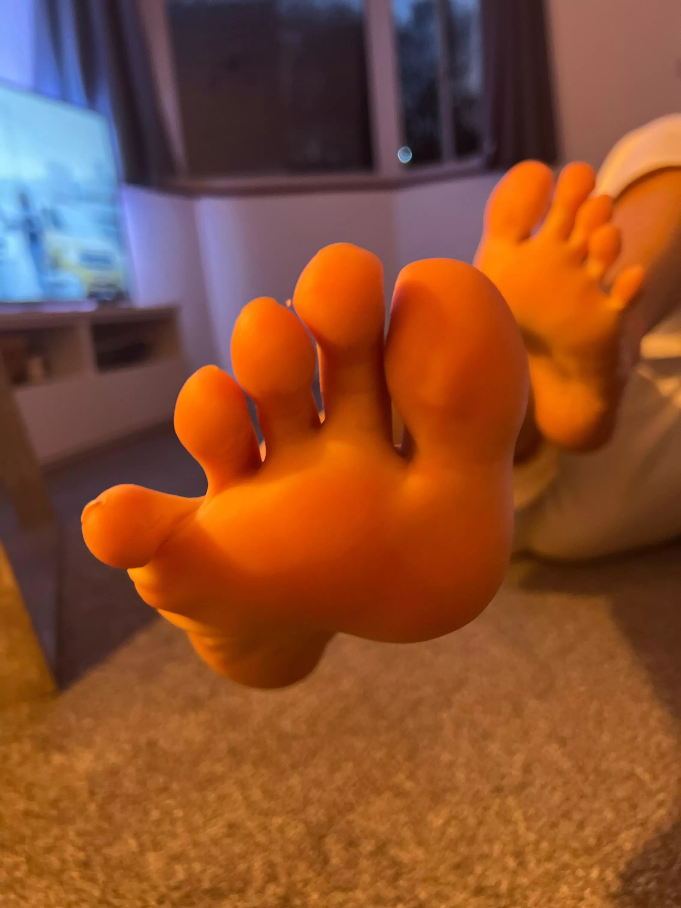 Would you like to play with my toes? Would you like to play with my toes?