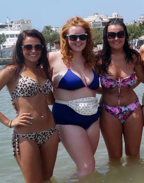 Would you rather hook up with Left or threesome with Middle and Right?