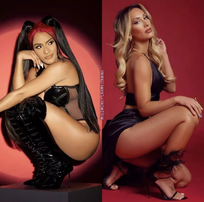 Would you rather make a porno with Zelina Vega or make a porno with Carmella and why Would you rather make a porno with Zelina Vega or make a porno with Carmella and why