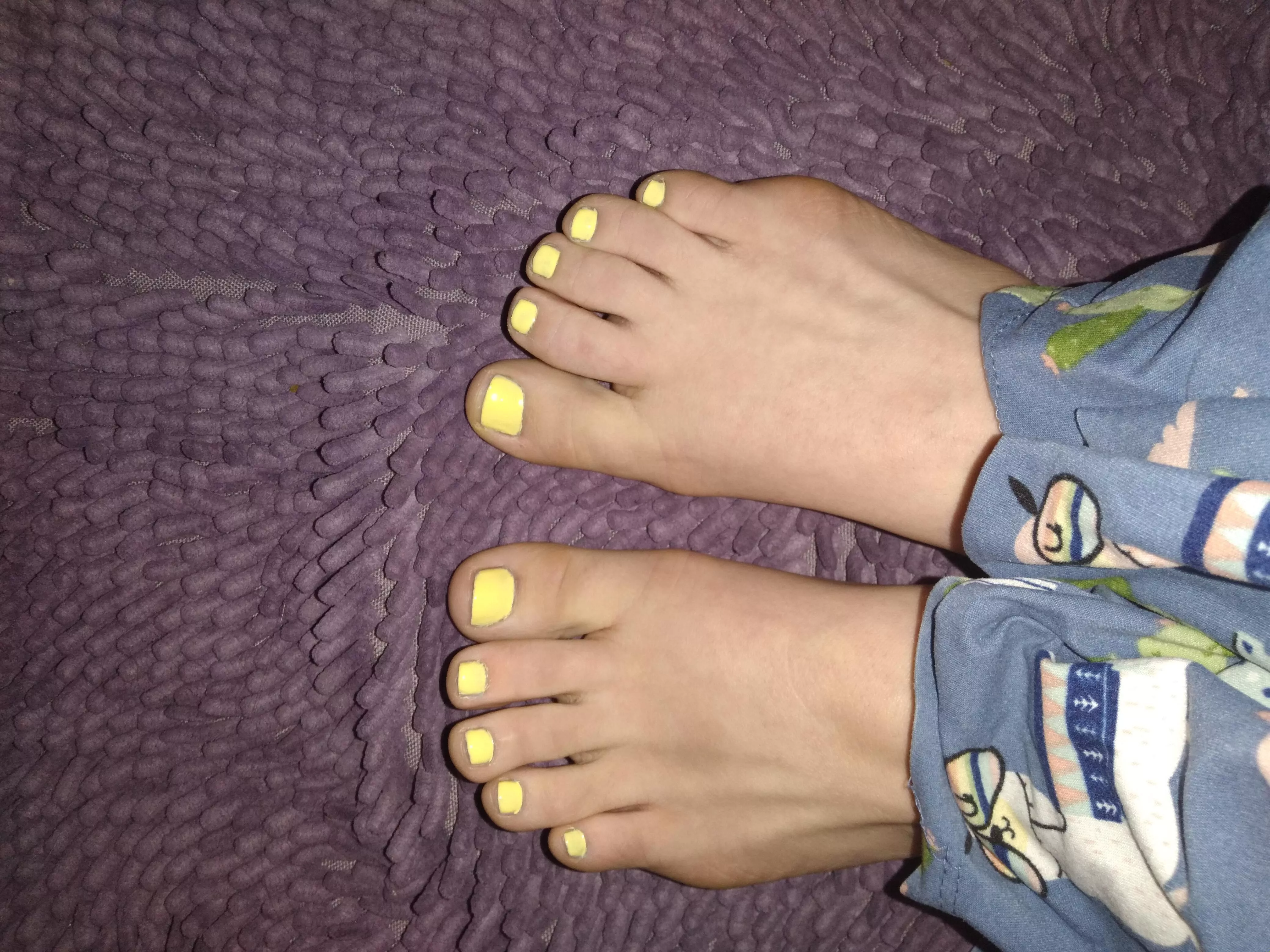 Would you rub them down for me and get them oiled up 😉