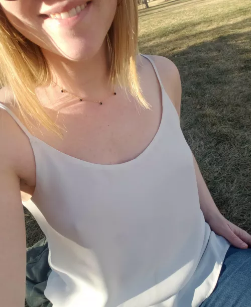 Would you say hi if you saw me in the park? [F]