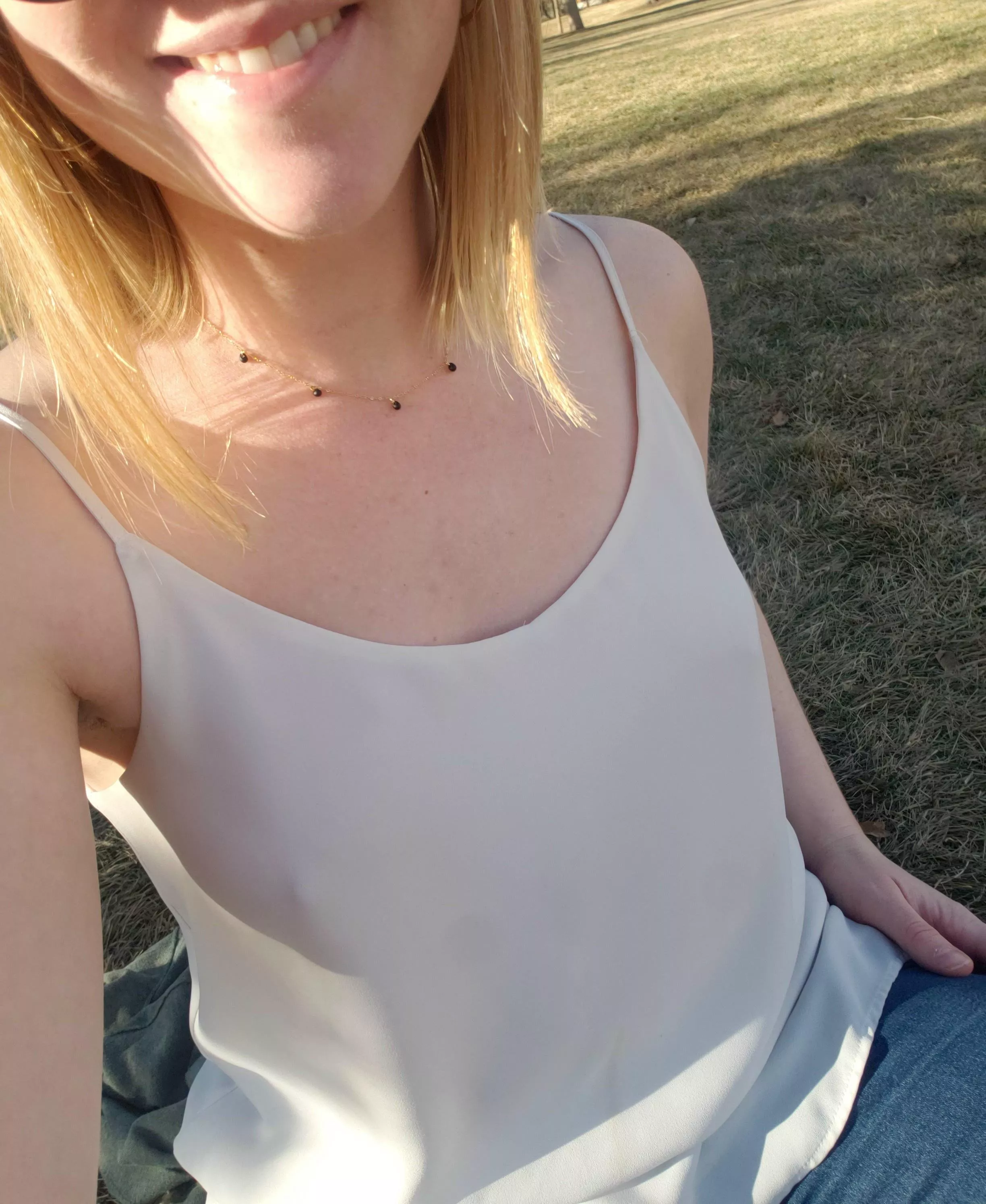 Would you say hi if you saw me in the park? [F]