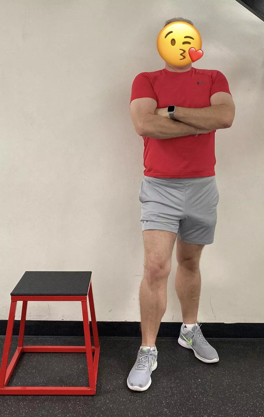 Would you stop and look if you saw me at the gym?