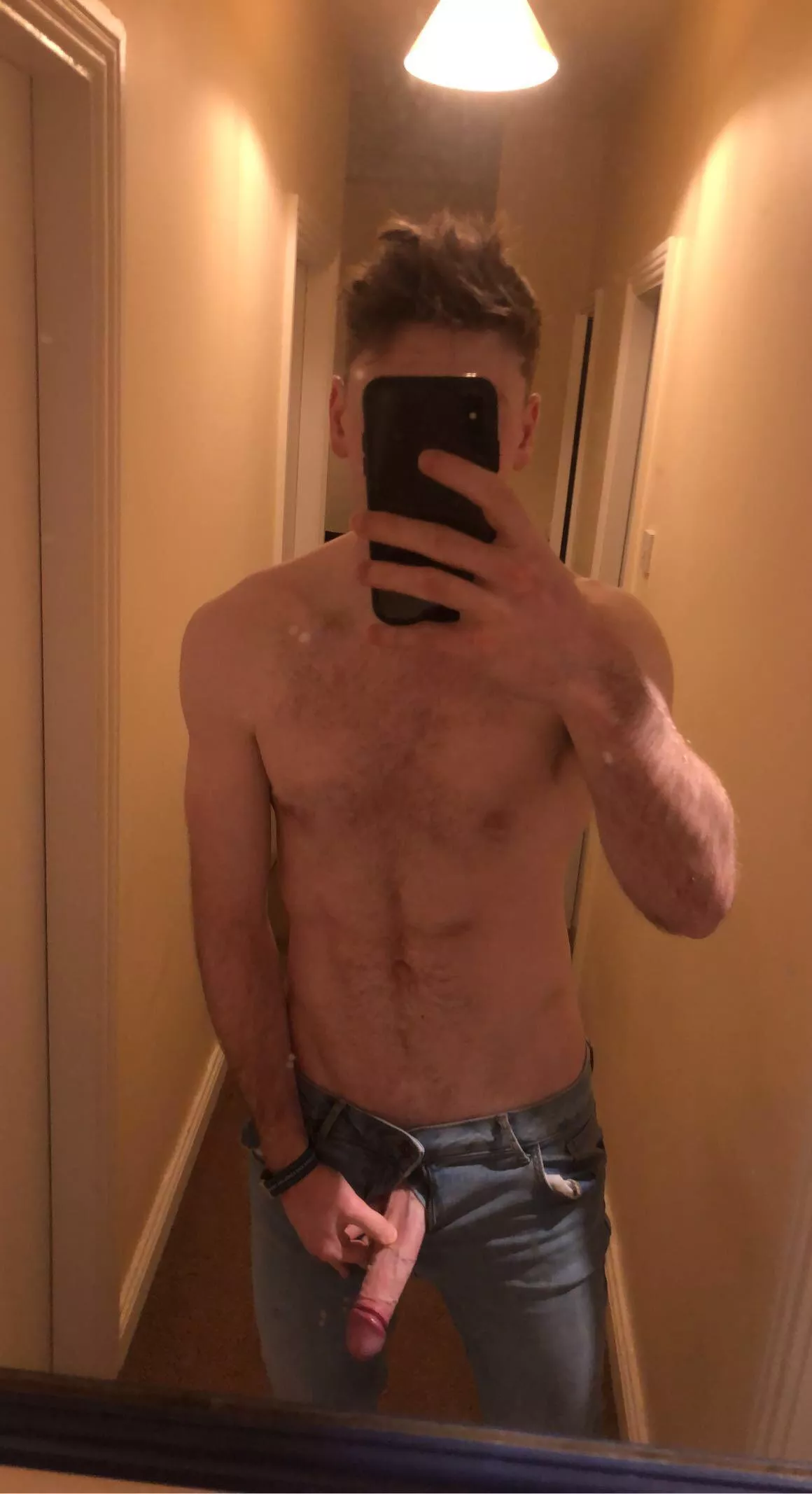 Would you suck me through my jeans? Would you suck me through my jeans?