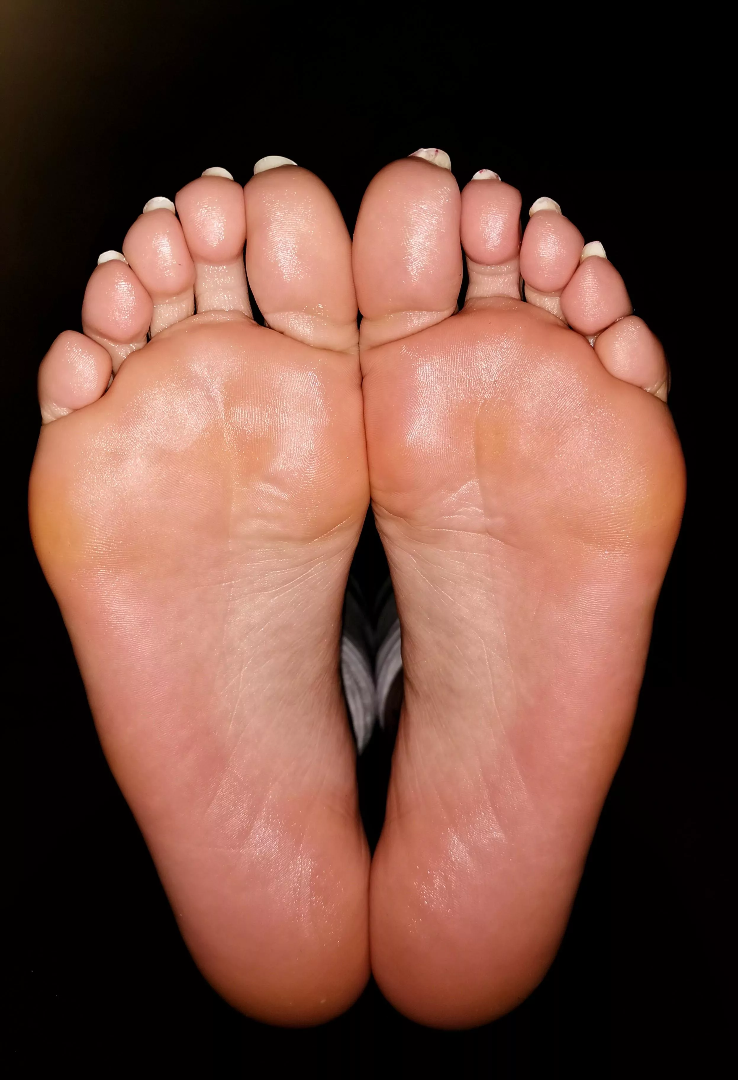 Would you worship my perfect soles? They are so sore, they need a massage and a good lick.