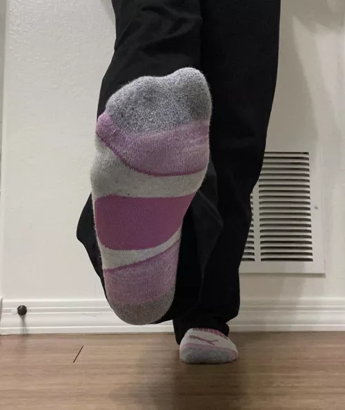 Would you worship these sweaty socks after a long day?