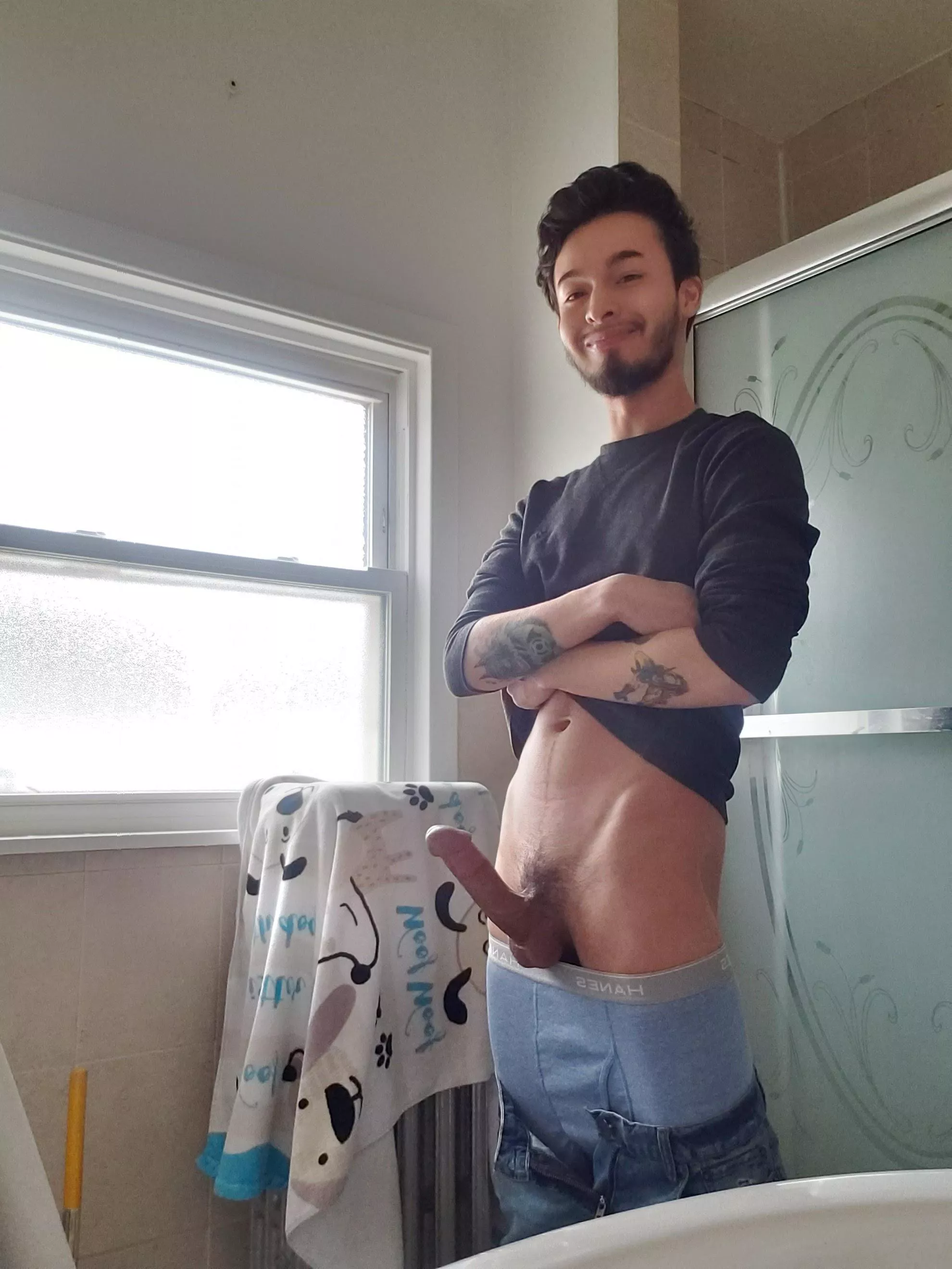 Would you wrap your lips around my cock?
