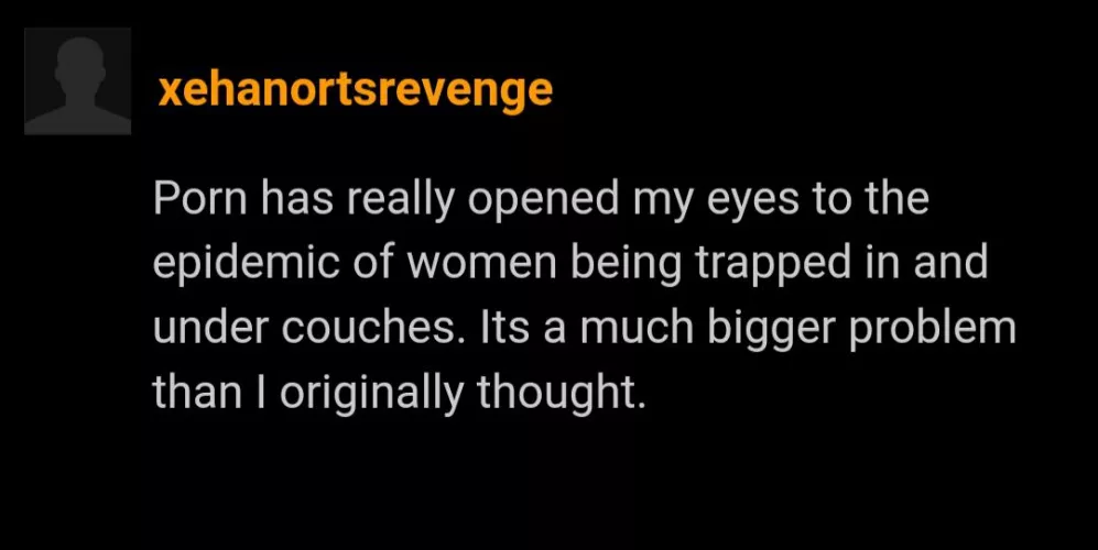 Wow we need to fix this couch problem