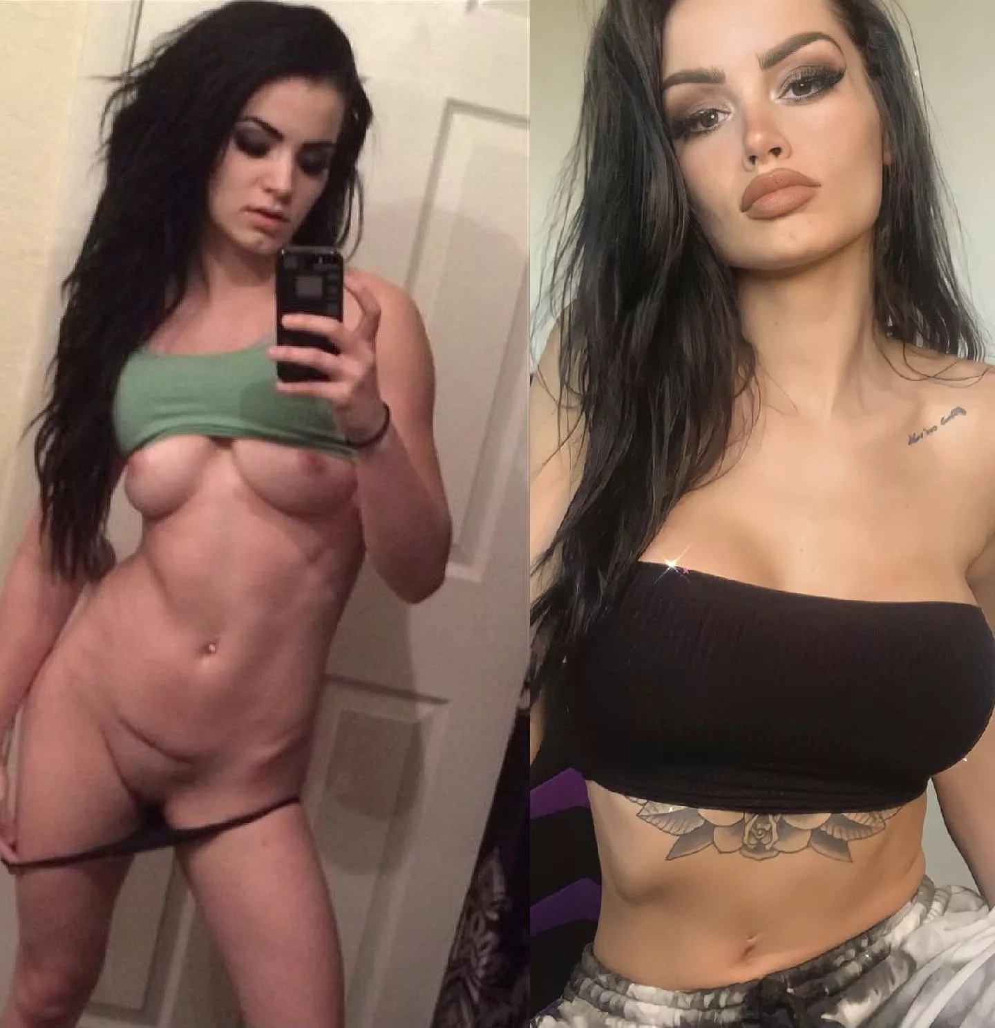 WWE’s Paige: from tight bodied teen to plastic bimbo slut WWE’s Paige: from tight bodied teen to plastic bimbo slut