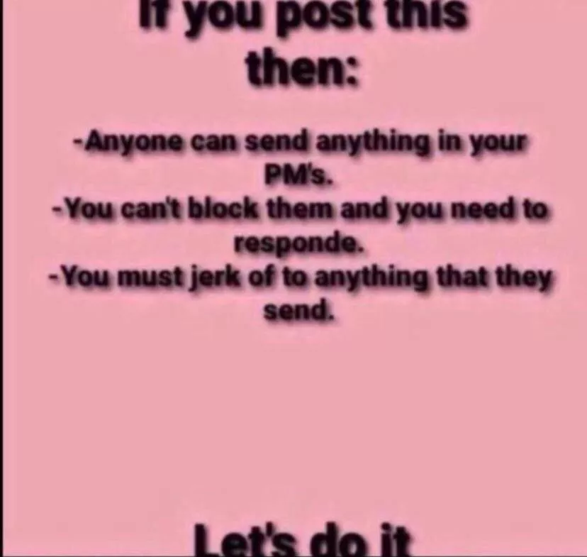 Y’all know what to do