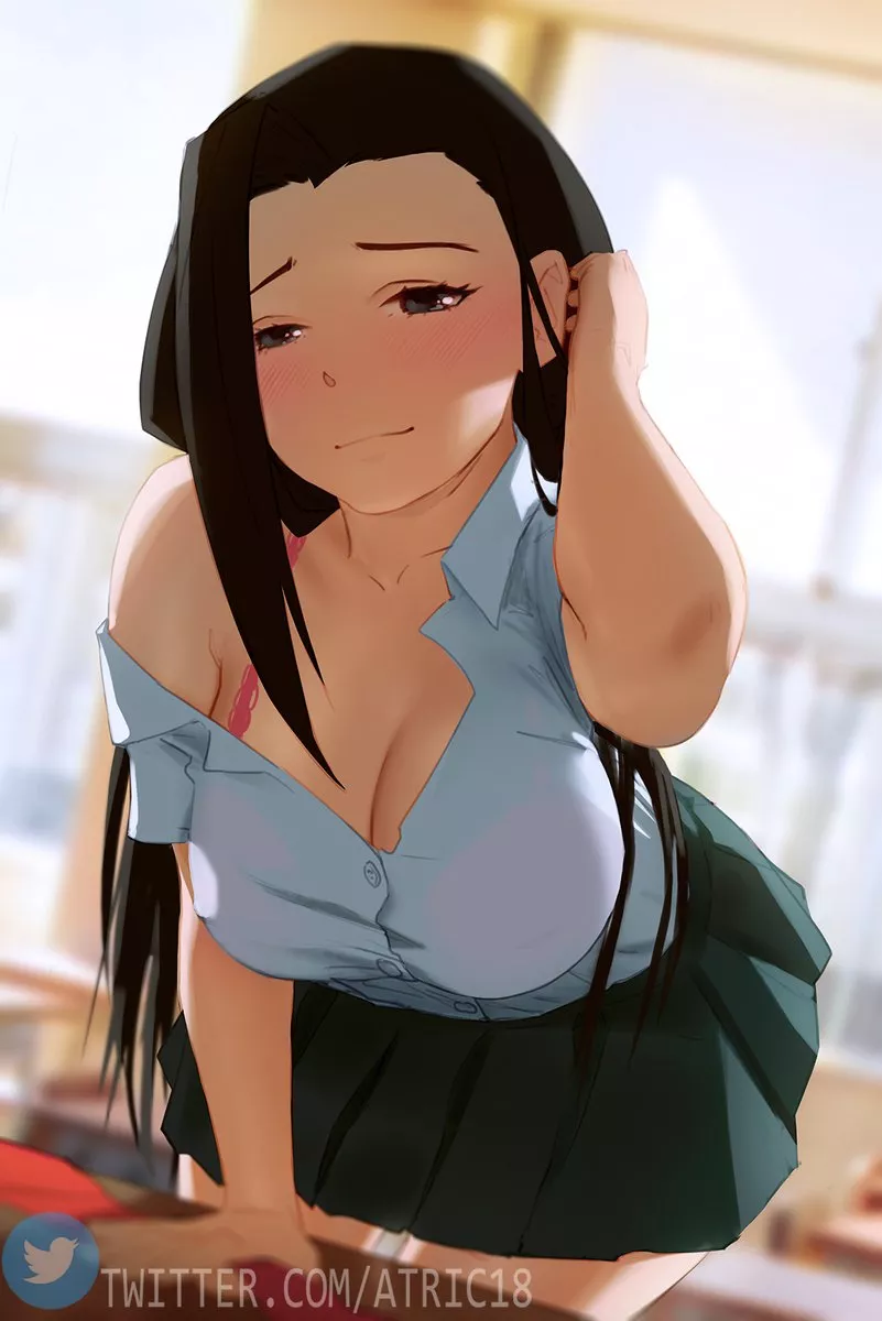 Yaomomo with her hair down (Atric18) Yaomomo with her hair down (Atric18)