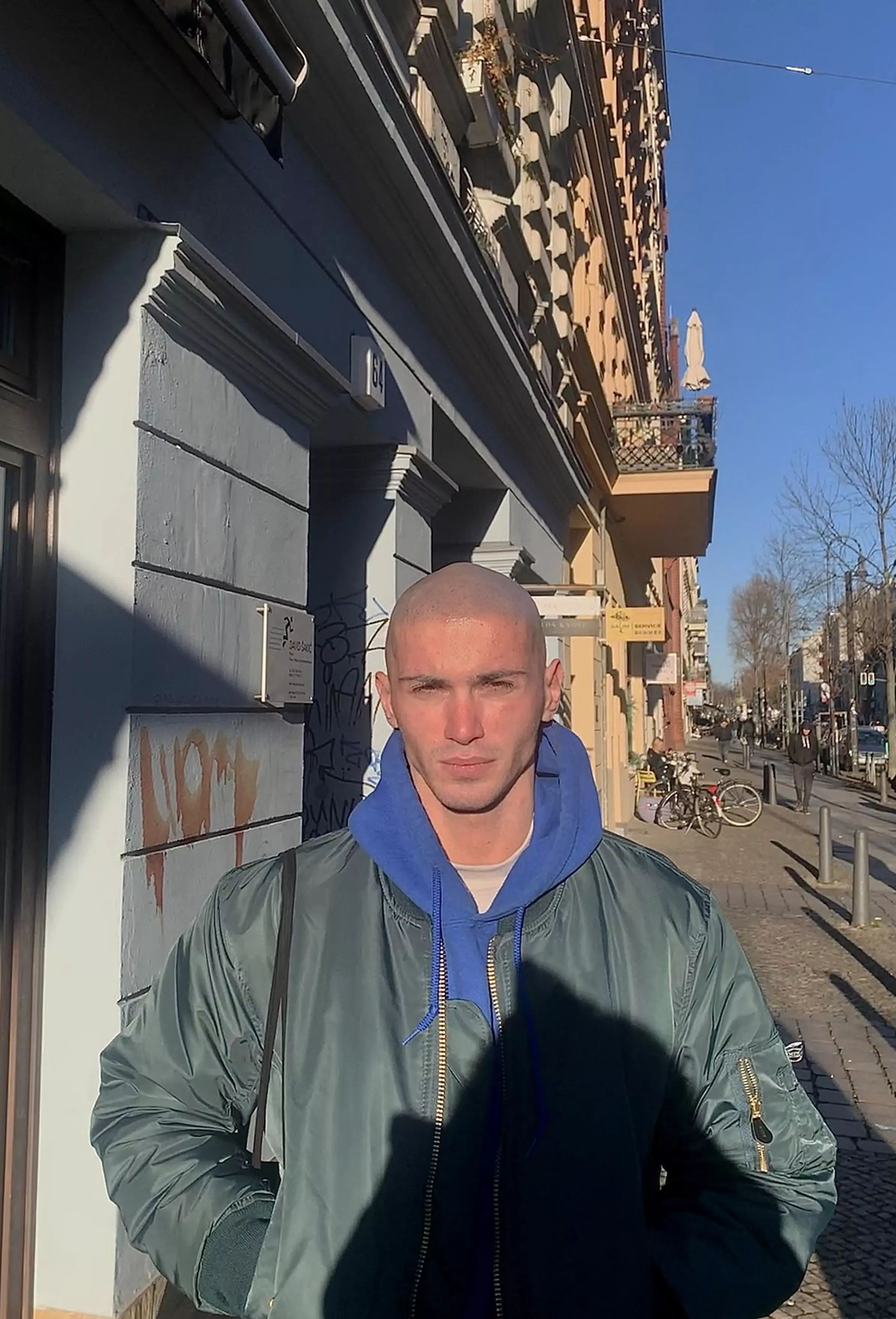 Yay it’s sunny in midwinter and I always squint so much