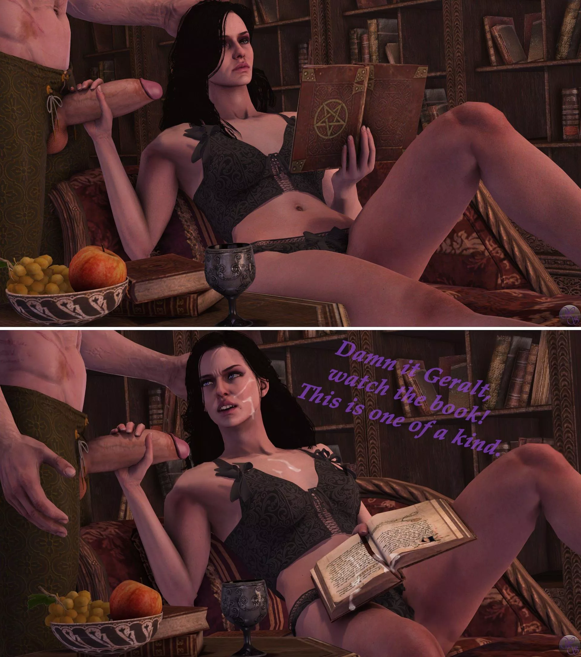 The witcher yennefer nude