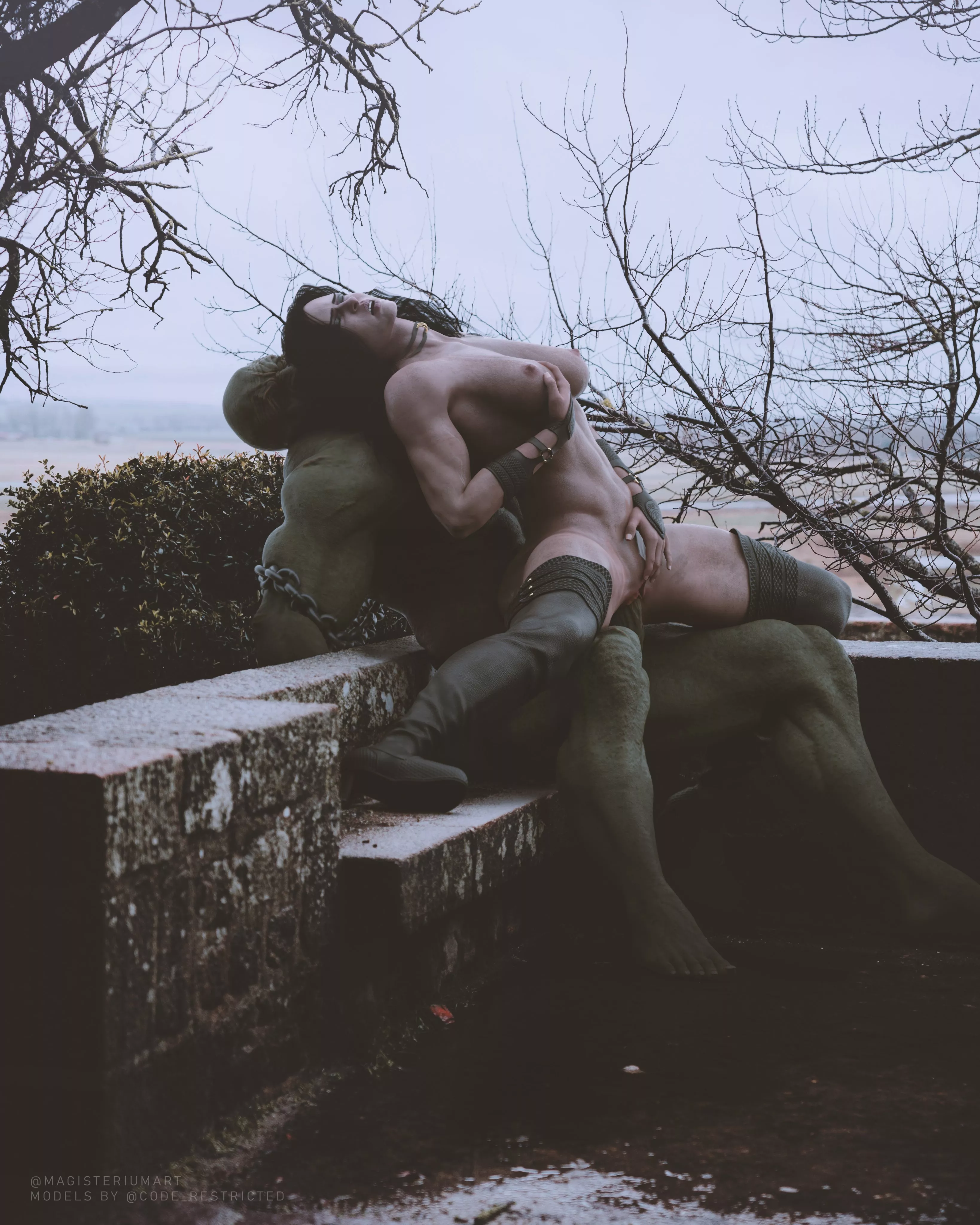 Yennefer - The Mount Pt. 2 (MagisteriumArt)