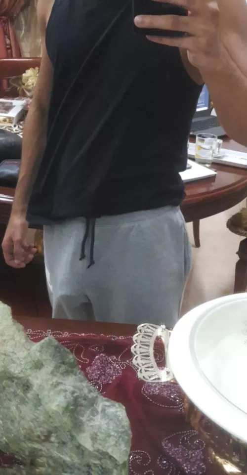 Yes, I know you can see my cock