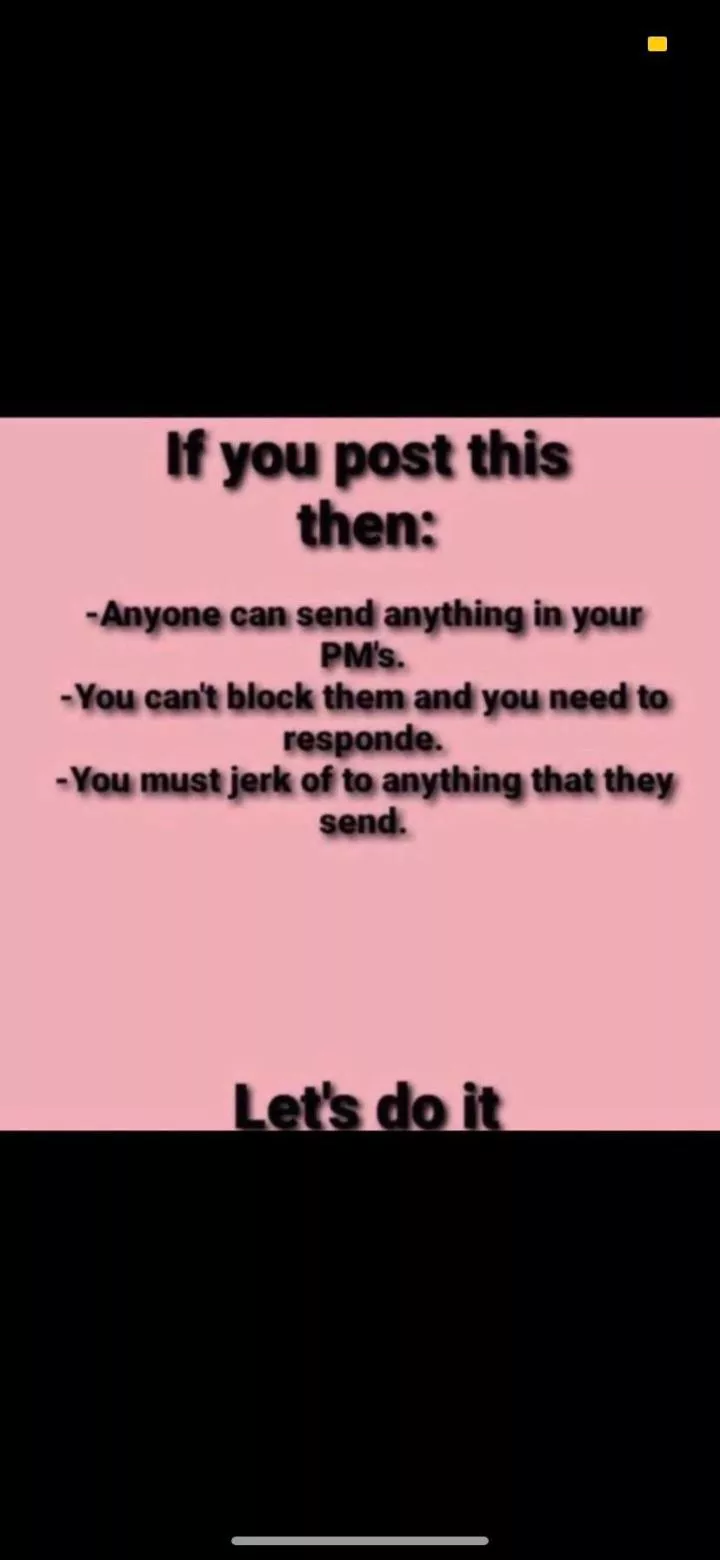 Yes please Yes please