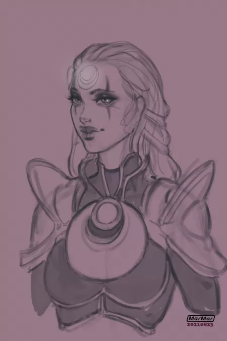 Yes, this is just Diana smiling. (@AdultArtMarmar) Yes, this is just Diana smiling. (@AdultArtMarmar)