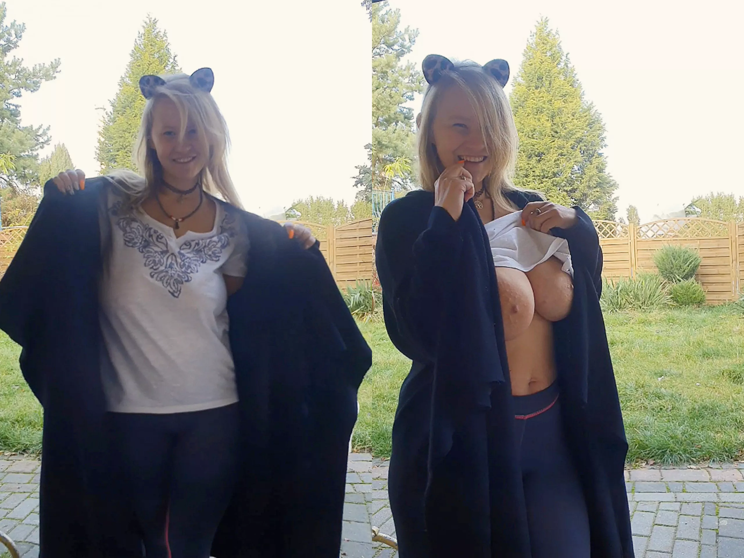 Yes, this outfit hides those big assets of mine perfectly. Heh