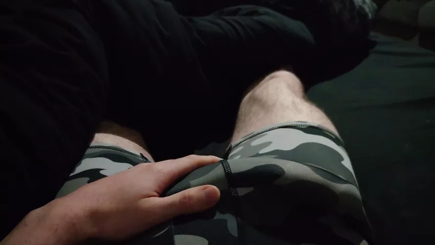 Yes your allowed to get your hand under π