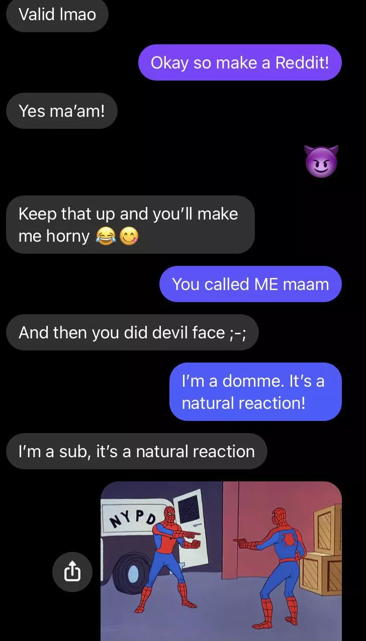 Yesterday, a good friend of mine disclosed to me that she’s a submissive. In turn, I disclosed to her that I’m a dominant. We’ve been goofing around with the idea of playing together. Should we?