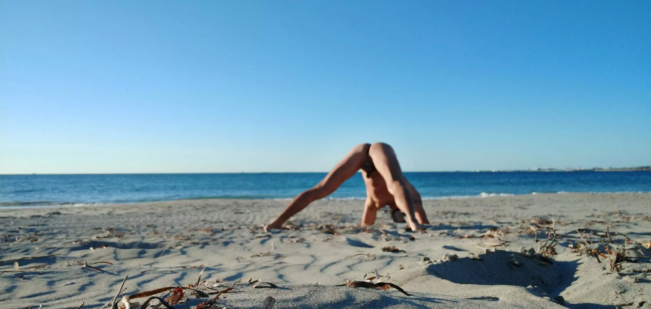 Yoga at the beach Yoga at the beach