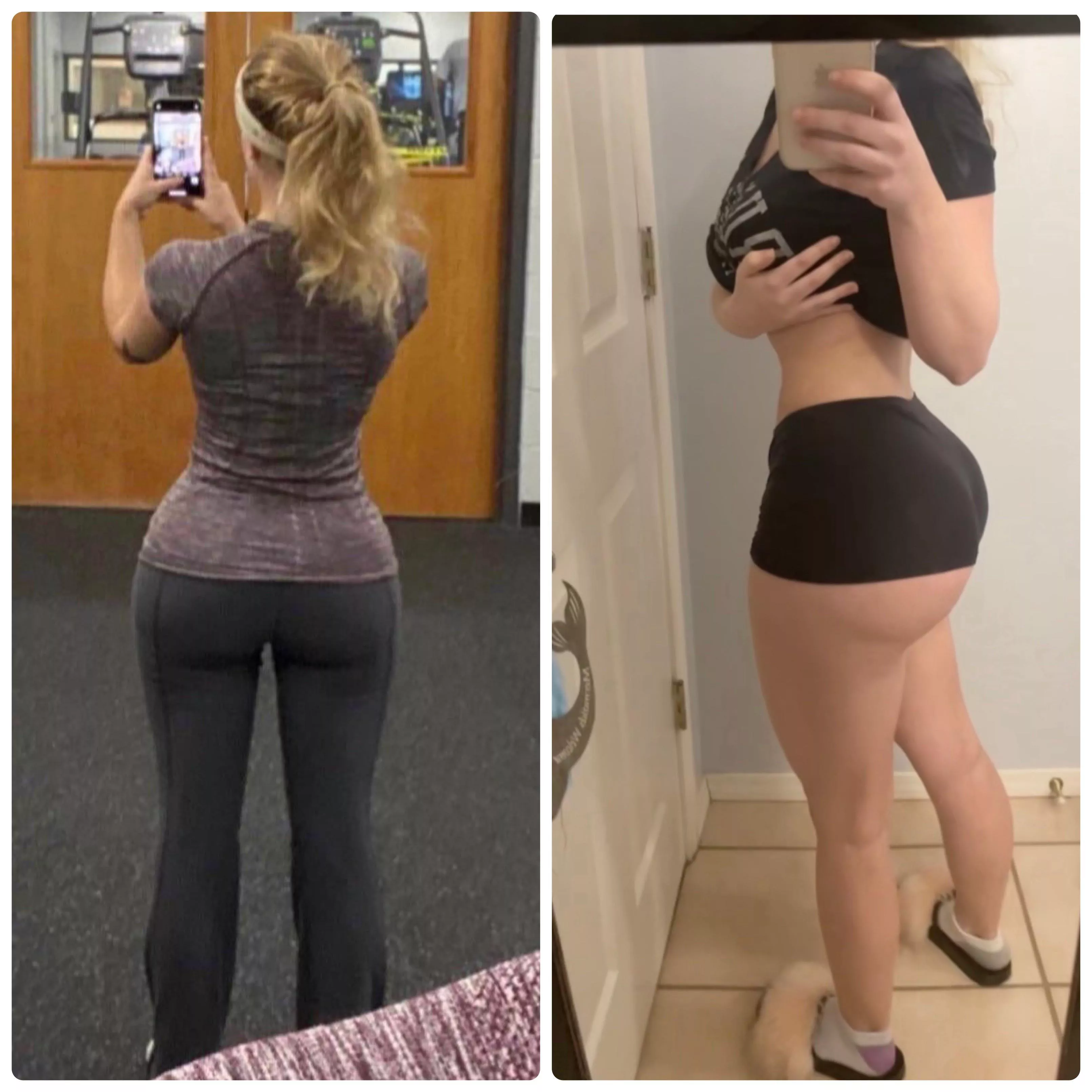 Yoga pants on or off? Yoga pants on or off?