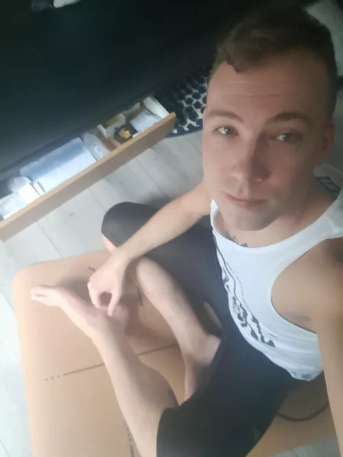 Yoga practice despite that I am still rather hungover π