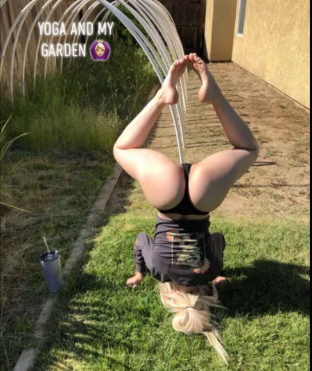 Yoga time by Morgan H