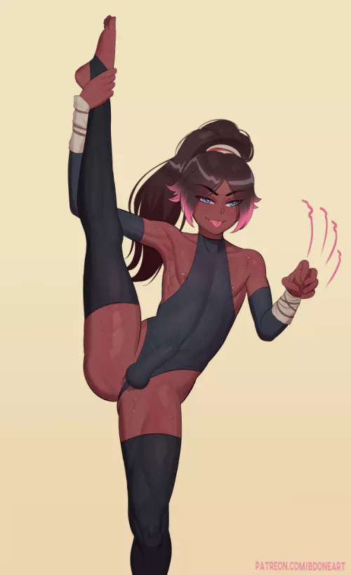 Yoga Trap Position 🎀💜💜🎀(Artist : Bdone)