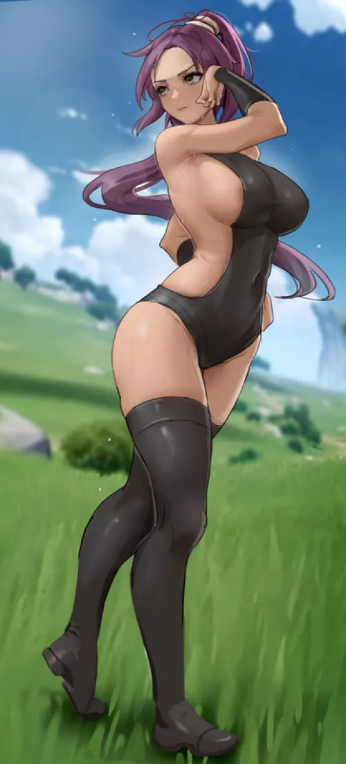 Yoruichi Posing (Neck0_)