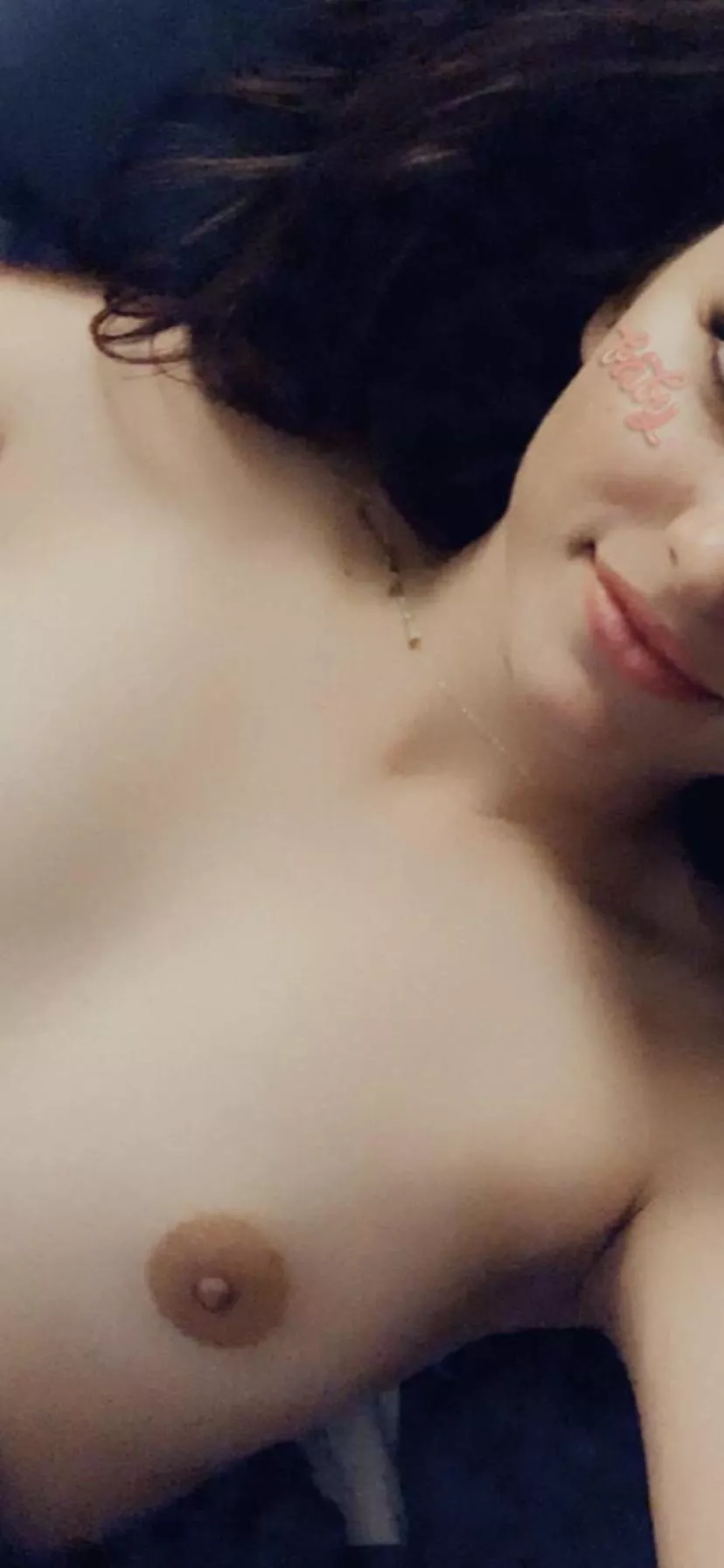 You can cum on her nipples but only if I can watch