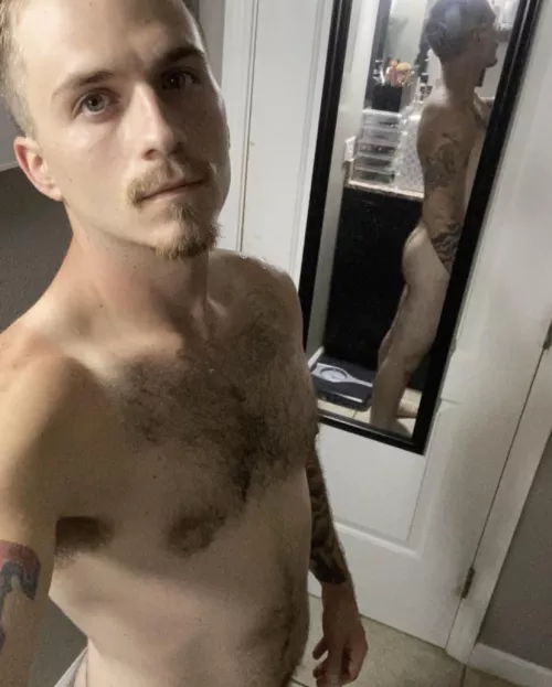 You coming in the bathroom?