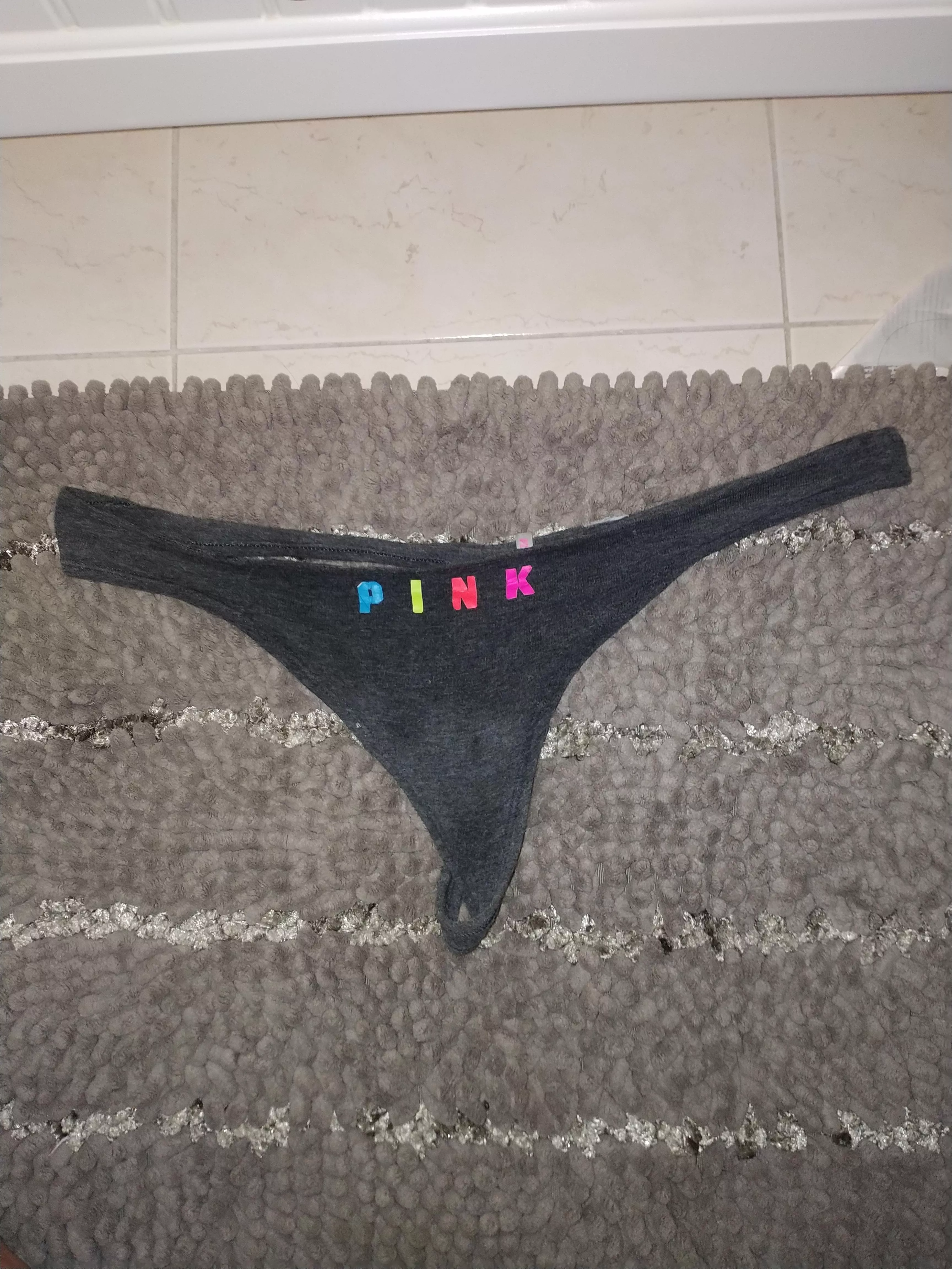 You could even see it's really wet. My sister is such a slut. But my mom is even a bigger one ?