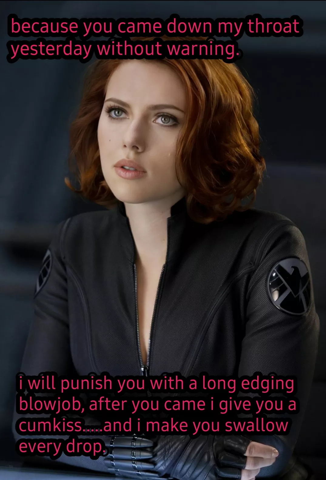 You cum down her throat she punishes you. You cum down her throat she punishes you.