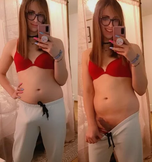 You don't mind the bulge in my pants do you?