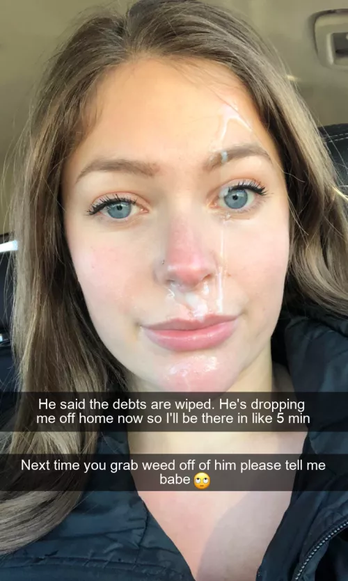 You hadn't paid your weed dealer for the last 4 grabs. So collections called. Your girl answered and saved you. You hadn't paid your weed dealer for the last 4 grabs. So collections called. Your girl answered and saved you.