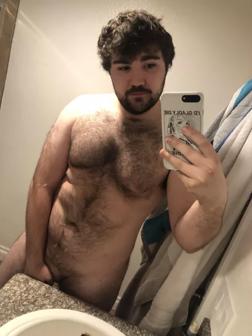 You have located a hairy chest. Press X to explore it.