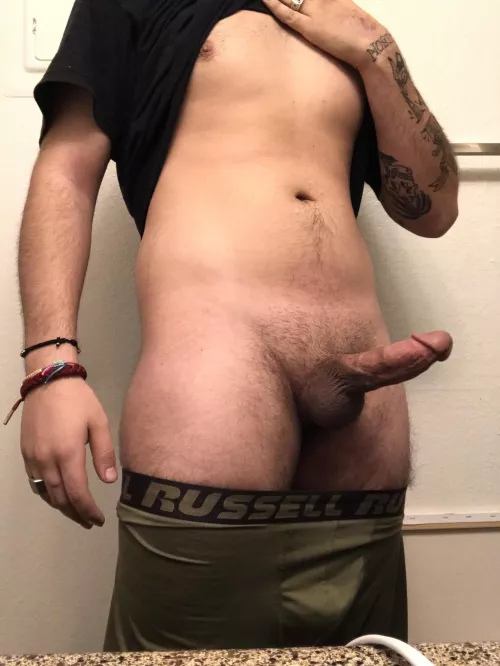 You just gonna stare? Or put it down your throat?