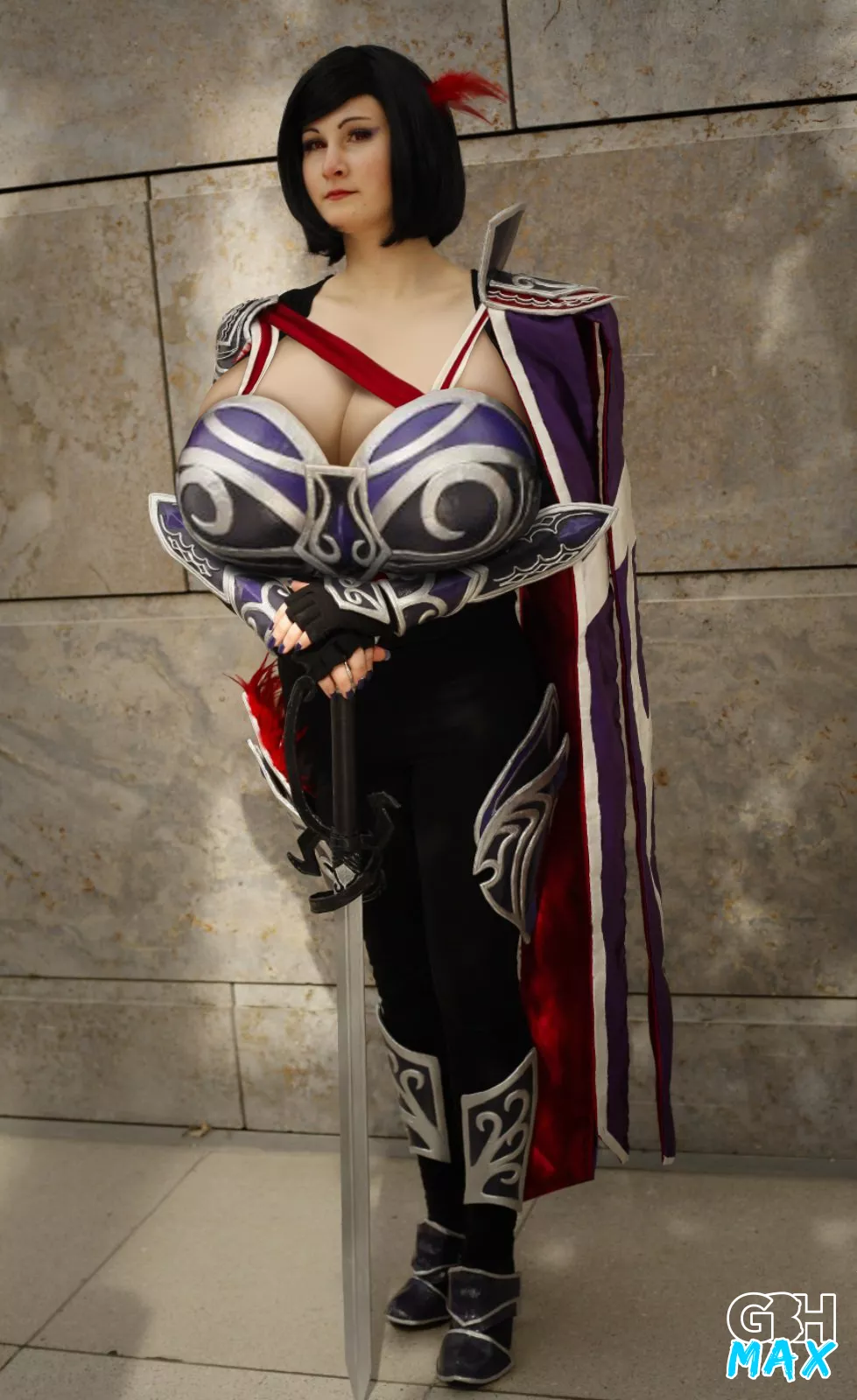 You know its dangerous when she is overfilling the armor.. Or does it? You know its dangerous when she is overfilling the armor.. Or does it?