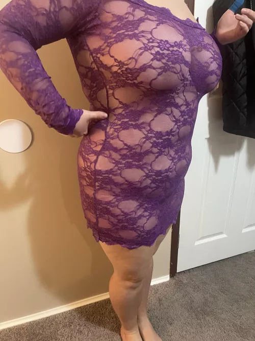 You like my eraser nips in this purple body suit I just got? You like my eraser nips in this purple body suit I just got?