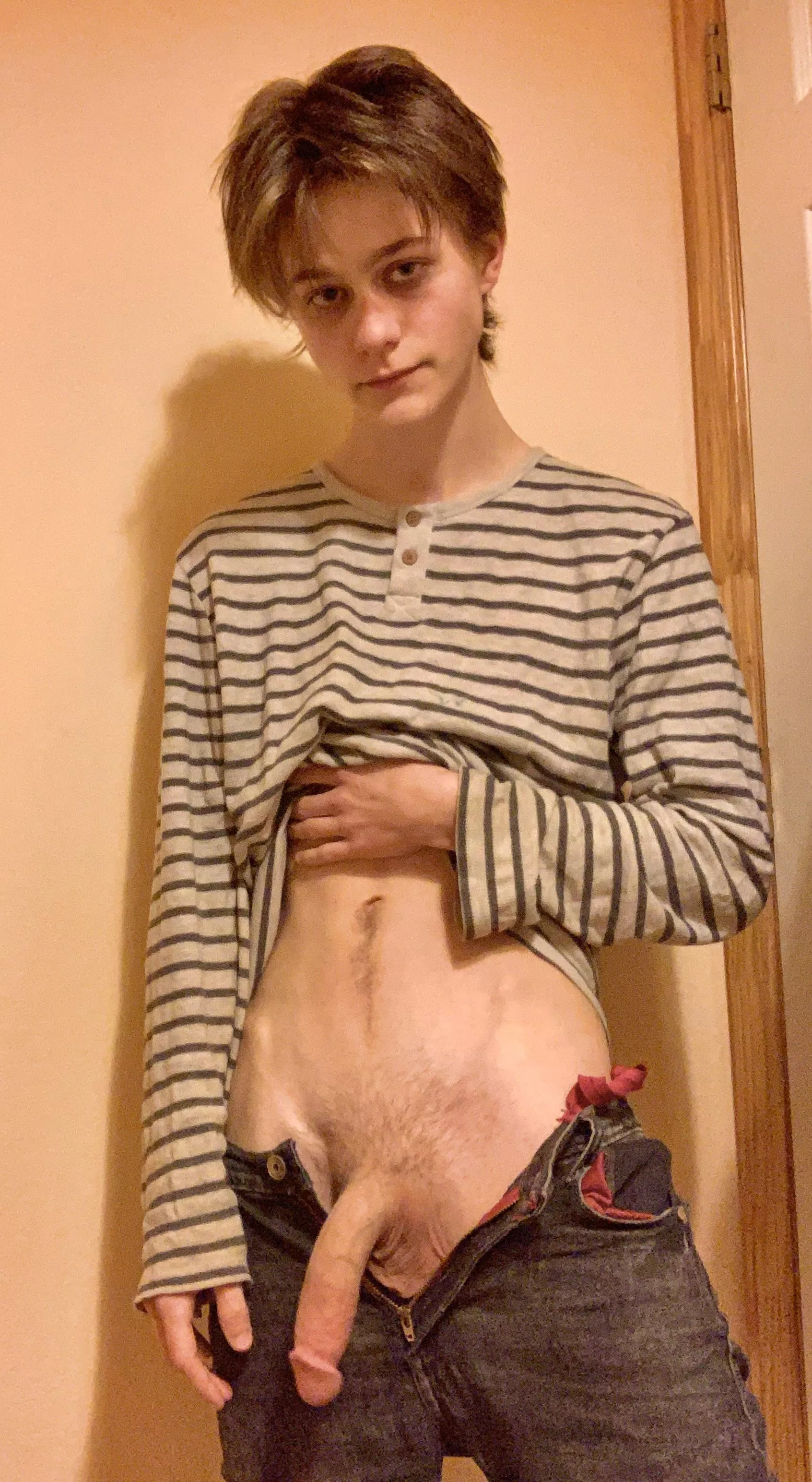 You like skinny white boys?