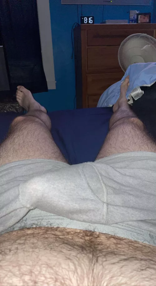 You like the feet or bulge better?