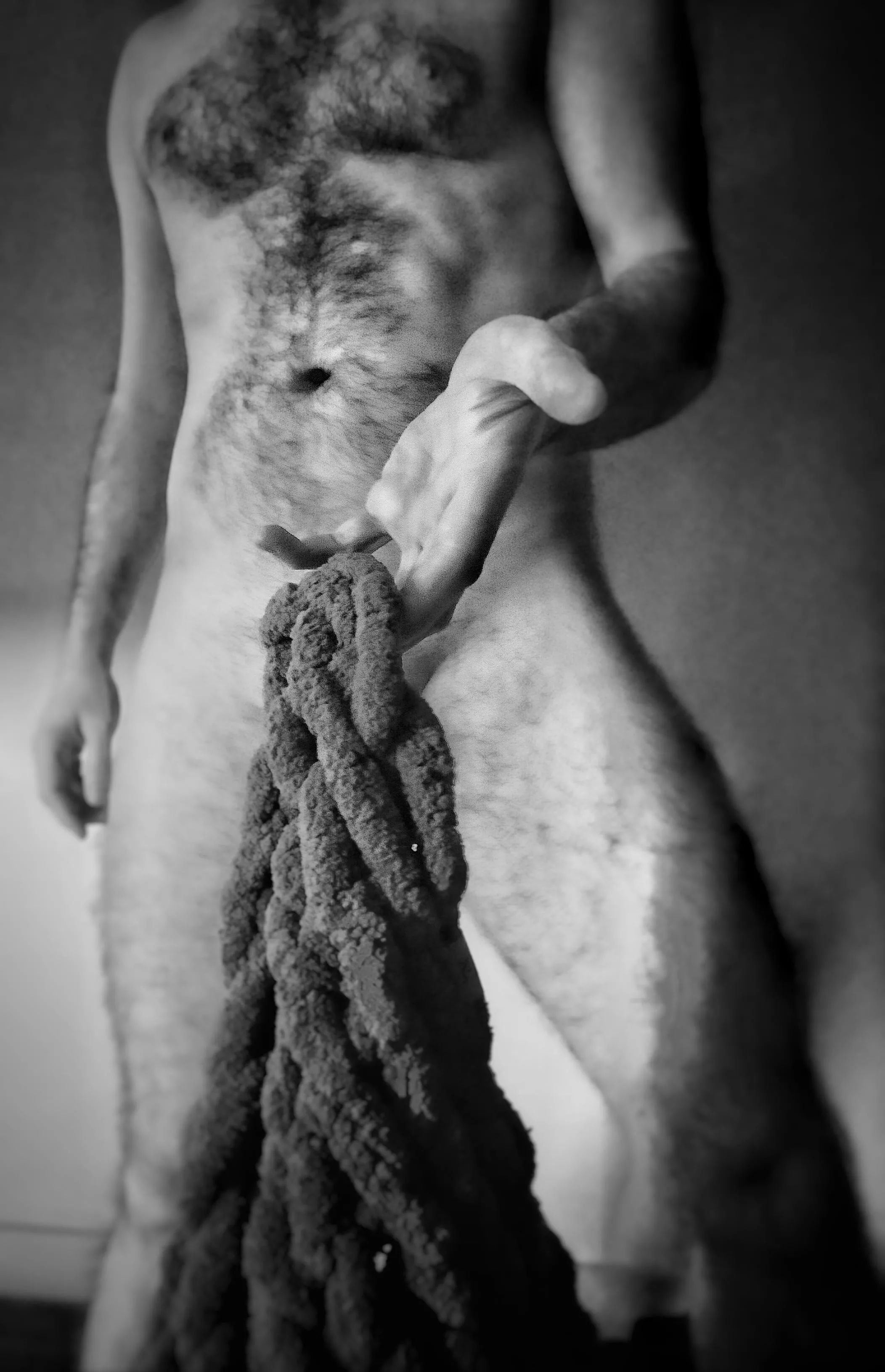 You look a bit chilly. Would you like me to warm you up?