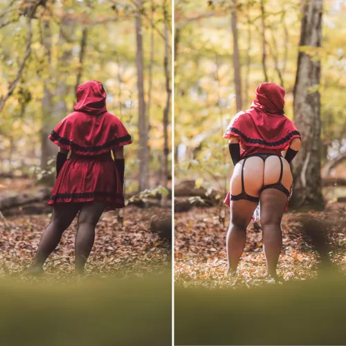 You missed this chapter of Little Red Riding Hood…