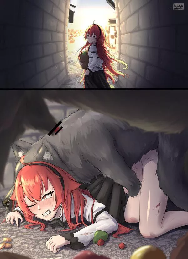 You never know what might be coming behind you! (Nyaxxy) You never know what might be coming behind you! (Nyaxxy)