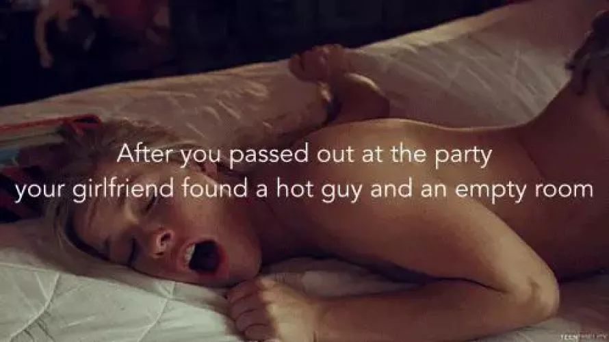 You passed out